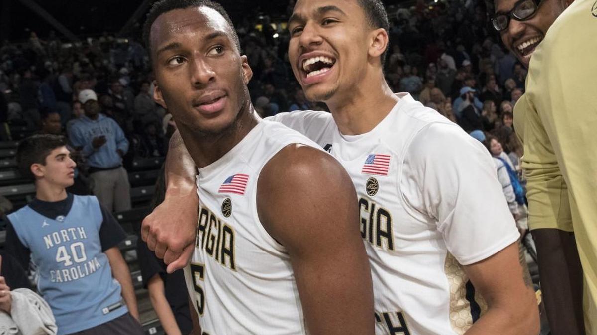 Georgia Tech’s Josh Okogie (5) played for the USA Basketball Men’s U19 this summer.