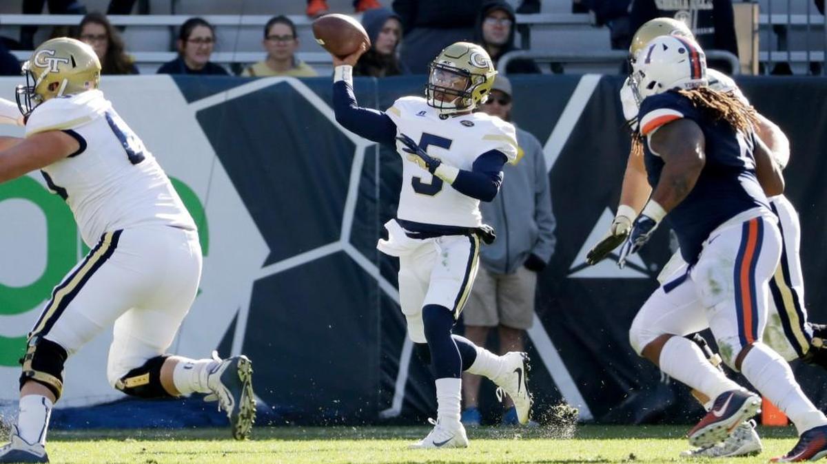 Georgia Tech quarterback Justin Thomas and the Yellow Jackets travel to Athens on Saturday to face Georgia.