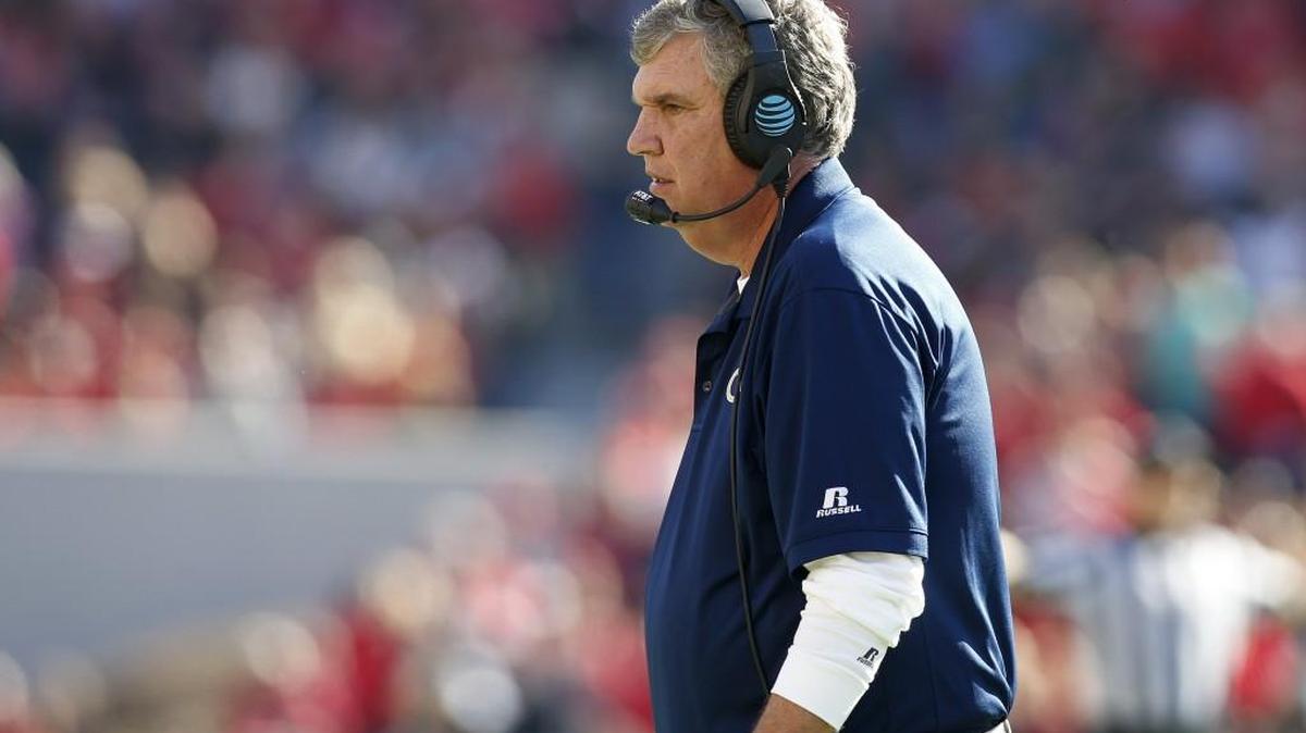 Georgia Tech head coach Paul Johnson’s Yellow Jackets won nine games in 2016.