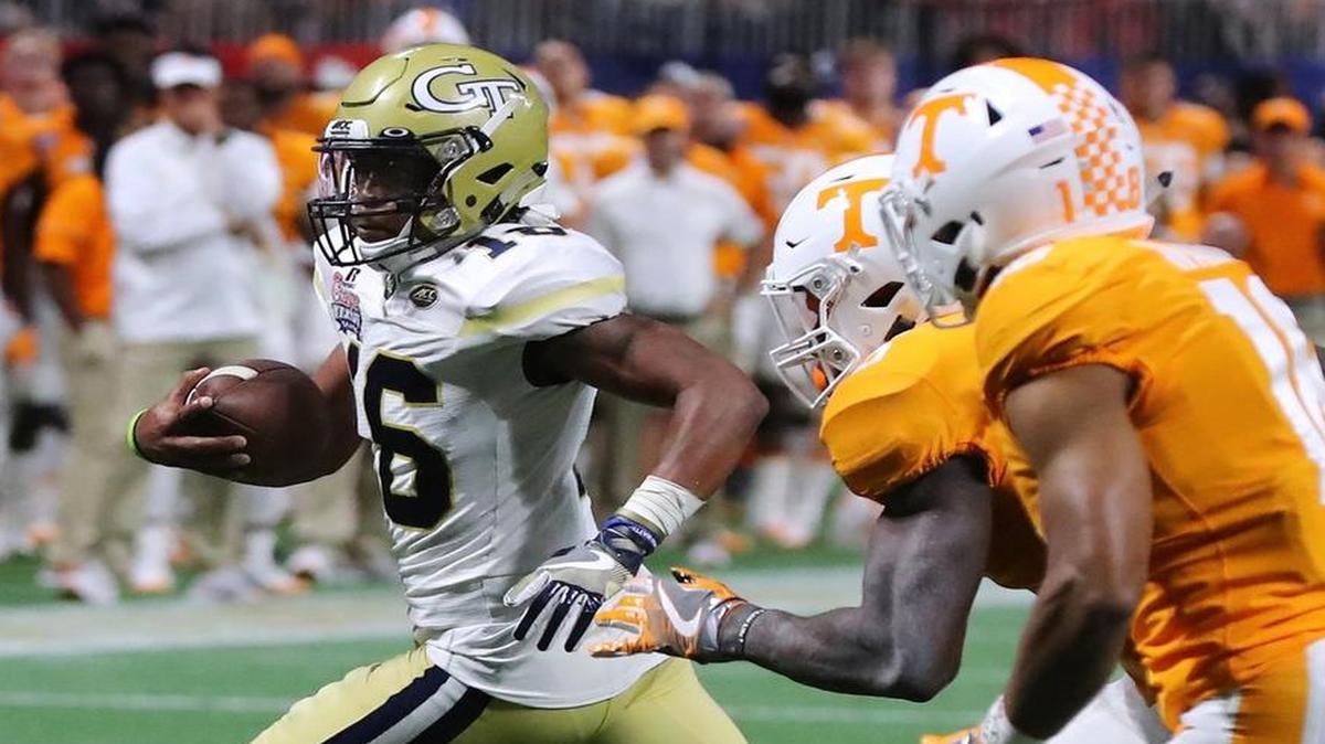 Georgia Tech quarterback TaQuon Marshall, left, and the Yellow Jackets host Jacksonville State on Saturday.