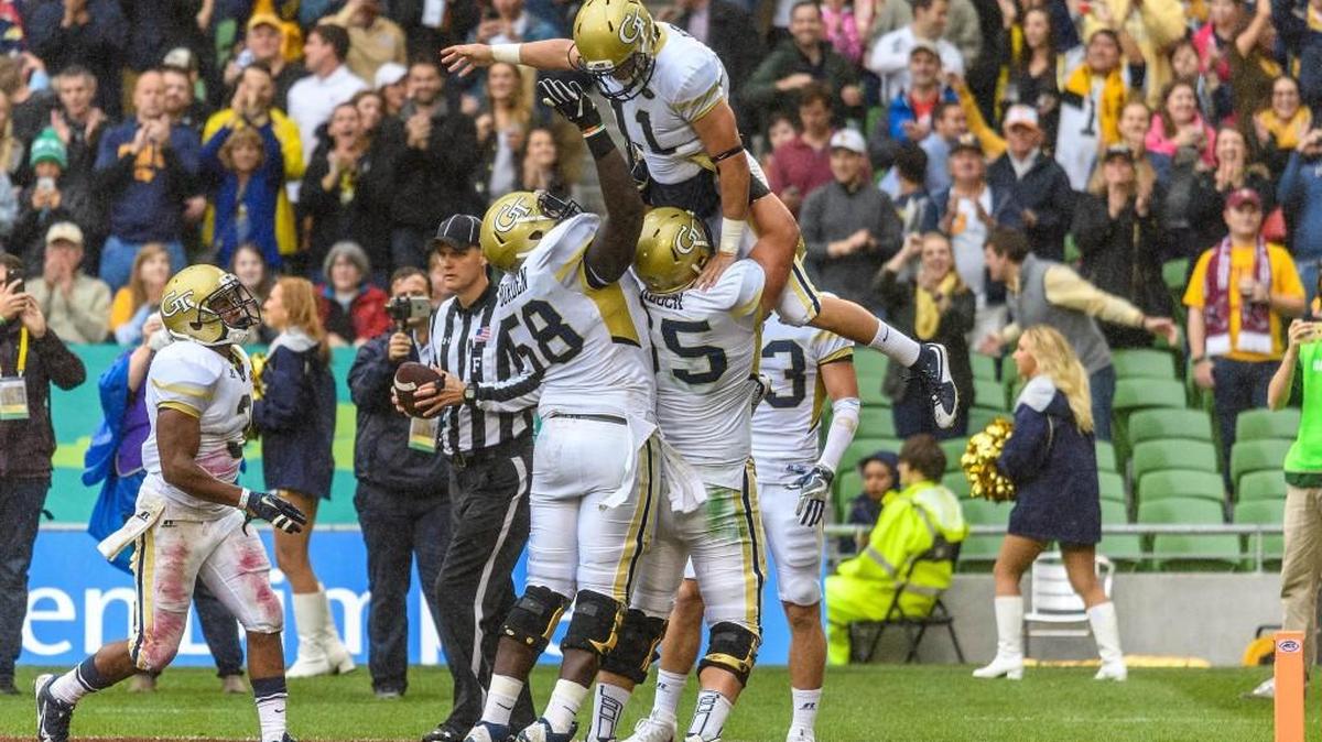 Georgia Tech quarterback Matthew Jordan (11) and the Yellow Jackets open their season against Tennessee.