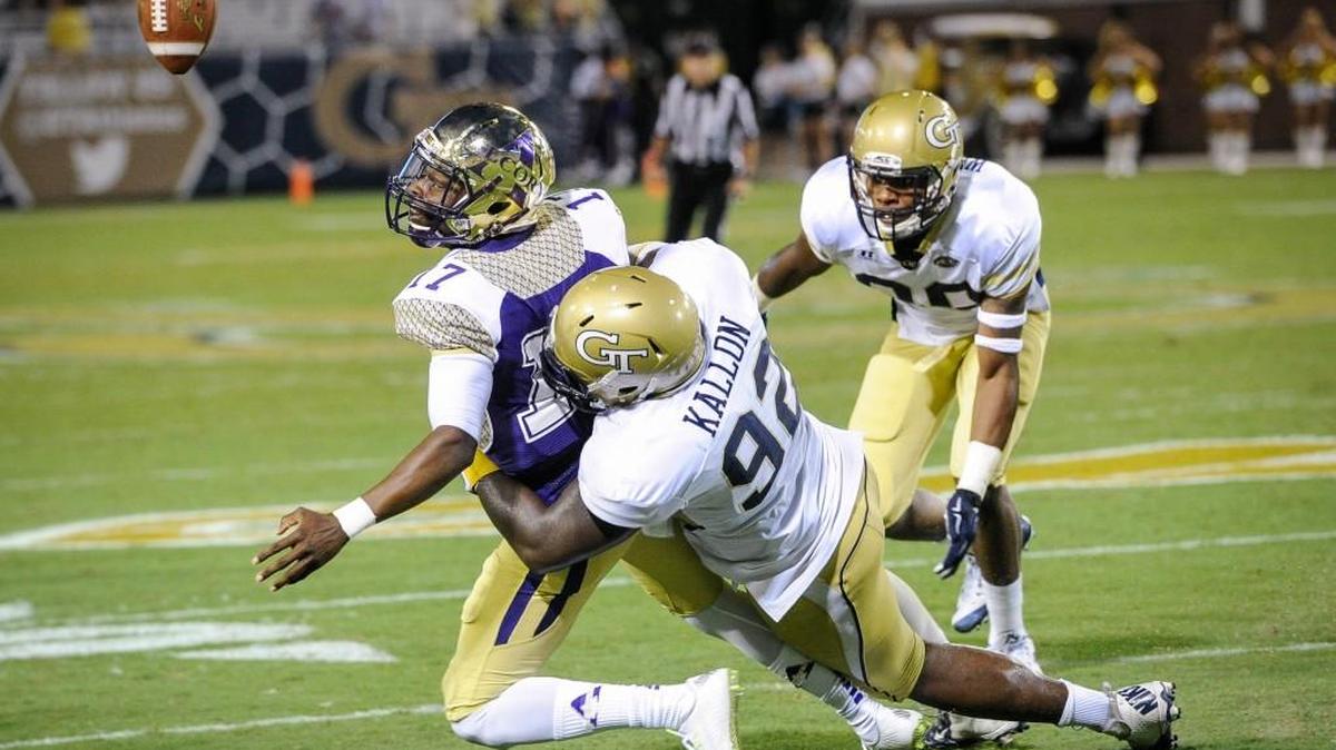 Georgia Tech defensive lineman Francis Kallon is from London.
