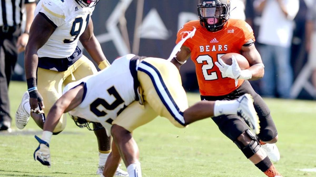 Georgia Tech’s Pat Gamble (91) is focused on a big TaxSlayer Bowl performance to boost his NFL chances.