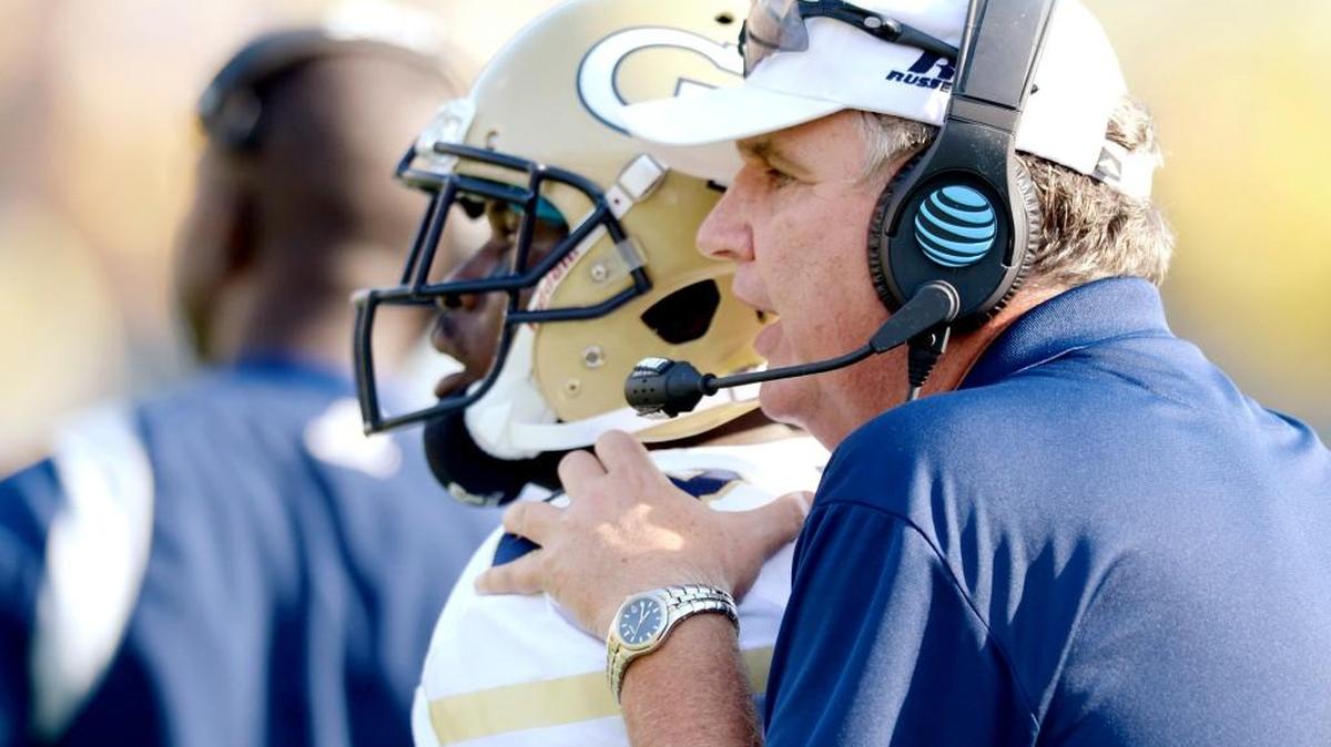 Georgia Tech head coach Paul Johnson is entering his 10th season with the Yellow Jackets.