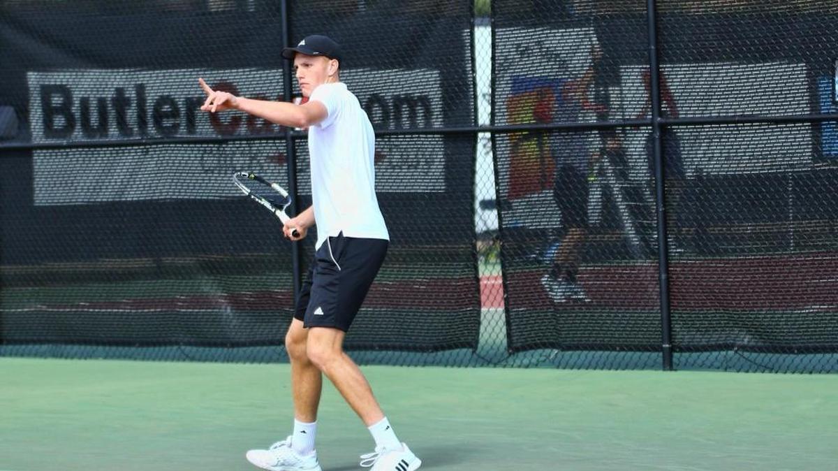 Ruben Vanoppen and the Mercer men’s tennis team are riding a 16-match winning streak.