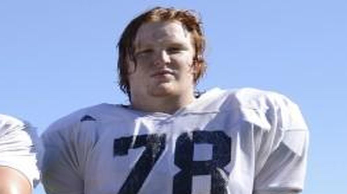Thomas Marchman (78) is entering his senior season at Mercer.