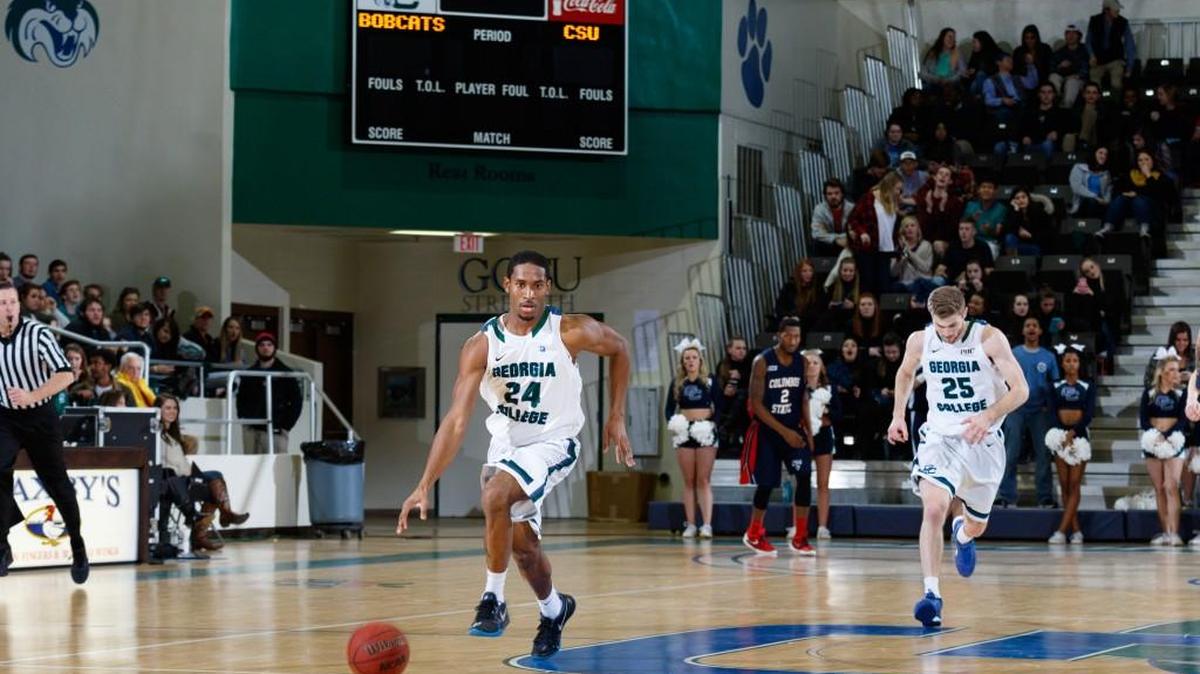 Terrell Harris was named the Peach Belt Conference’s Player of the Year as a senior.