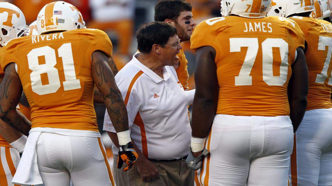 Jim Chaney, back when he was Tennessee's offensive coordinator in 2012. 