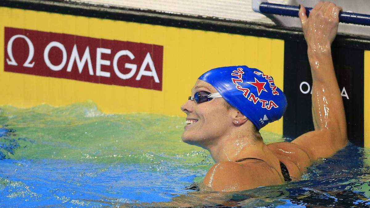 Amanda Weir is heading to her third-ever Olympics to swim for the U.S. team. 
