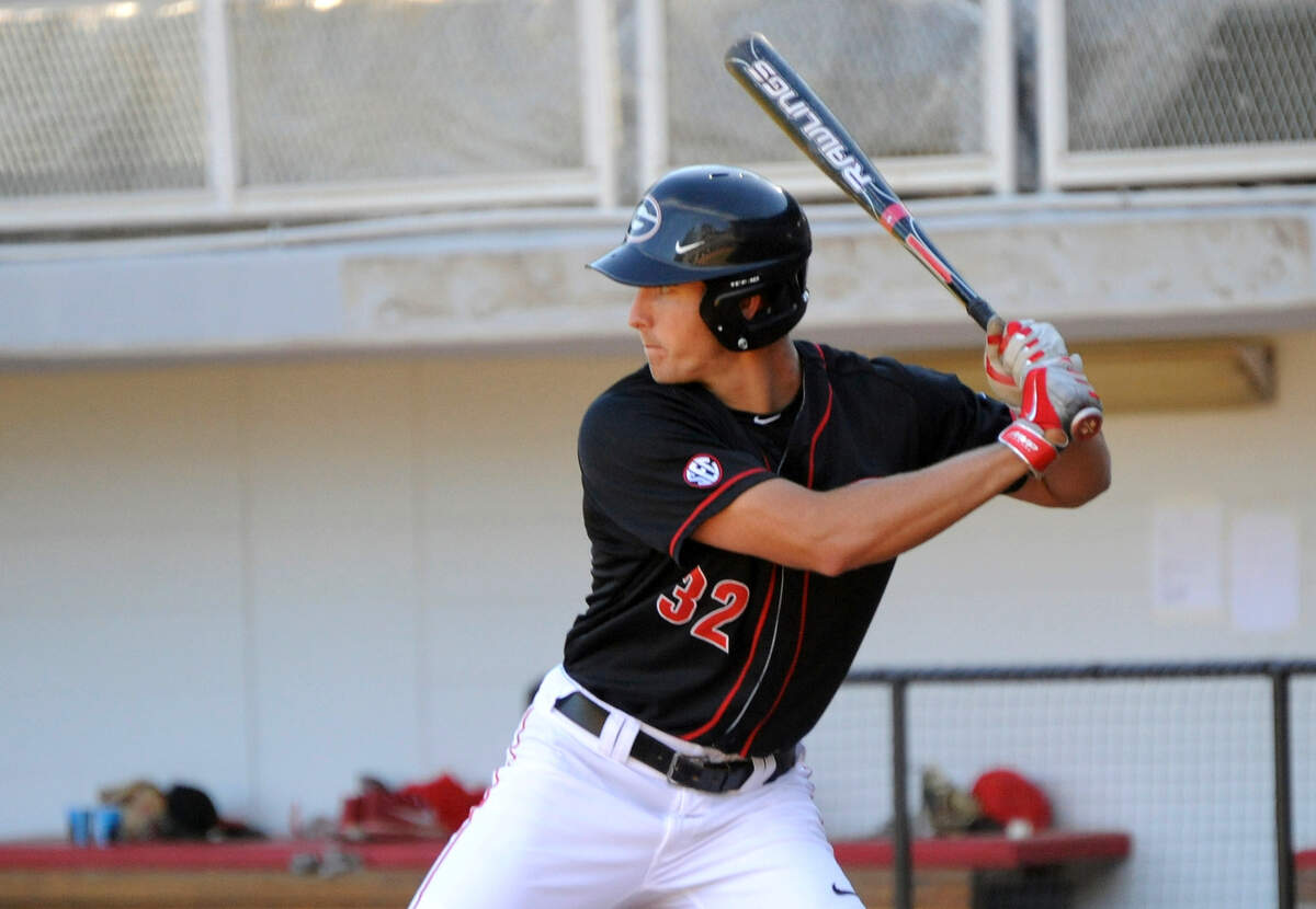 Georgia baseball's Keegan McGovern. 