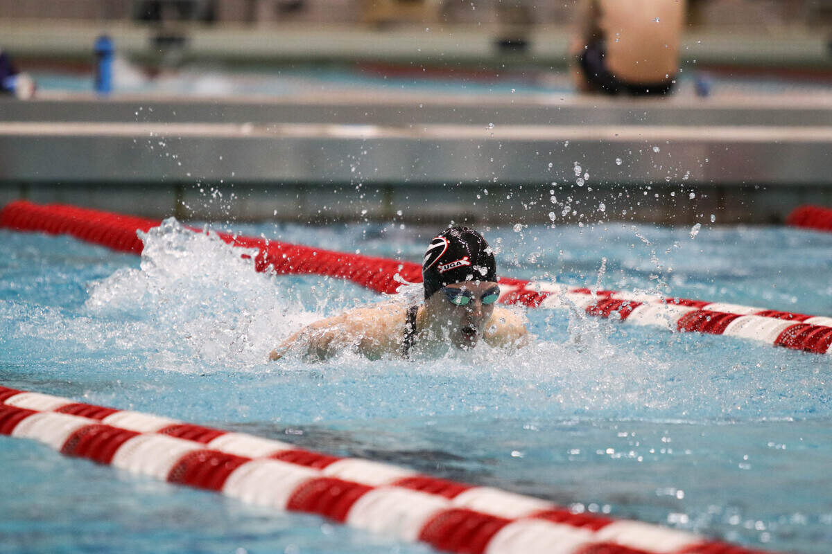 Georgia swimmer Veronica Burchill. 