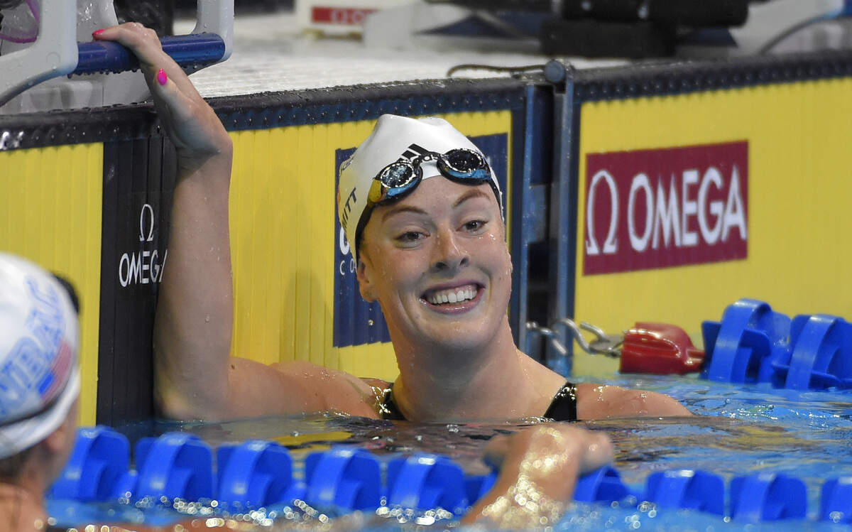 Former UGA swimmer Allison Schmitt is heading to her third Olympics. 