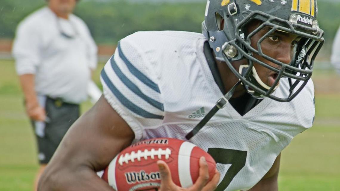 Peach County's Kearis Jackson is a versatile athlete who is being recruited by scores of top-25 programs.