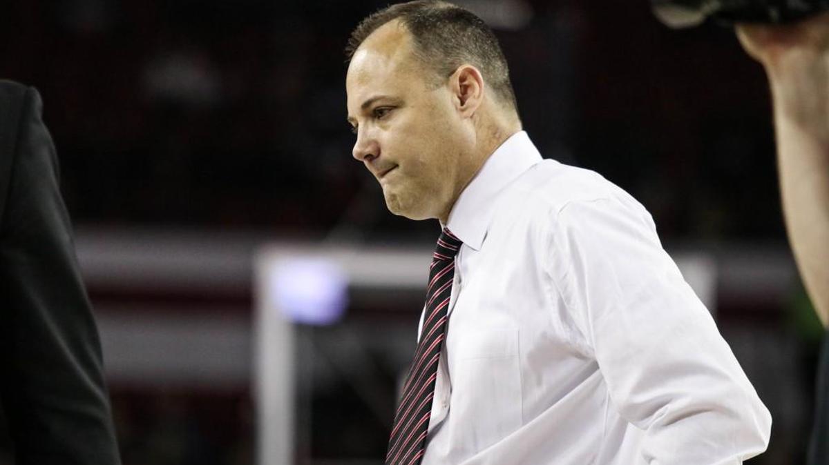Georgia head coach Mark Fox.
