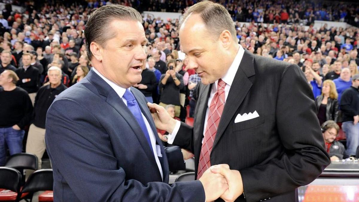 John Calipari and Mark Fox. 