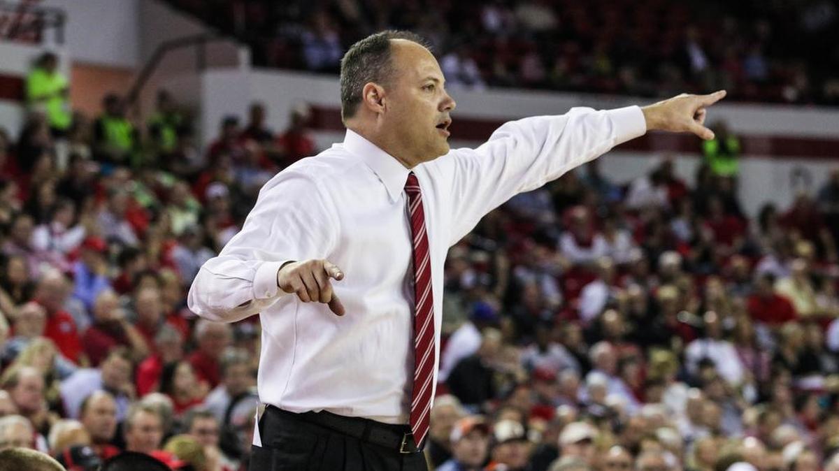 Georgia's head coach Mark Fox.