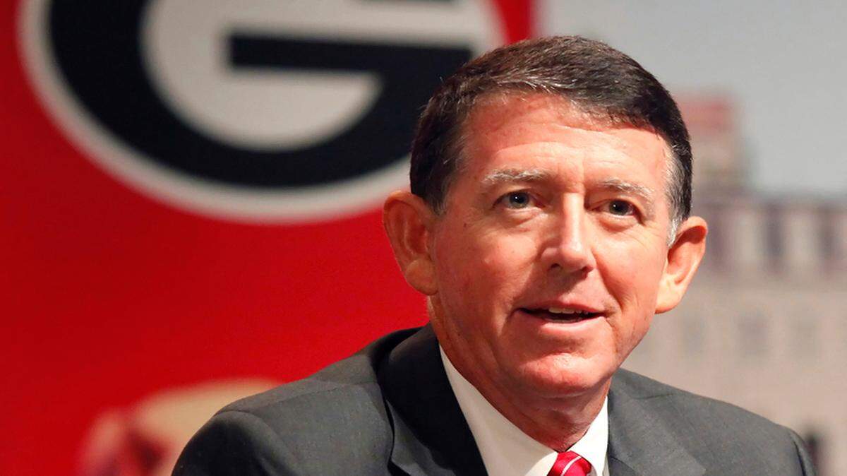 Georgia athletics director Greg McGarity. 