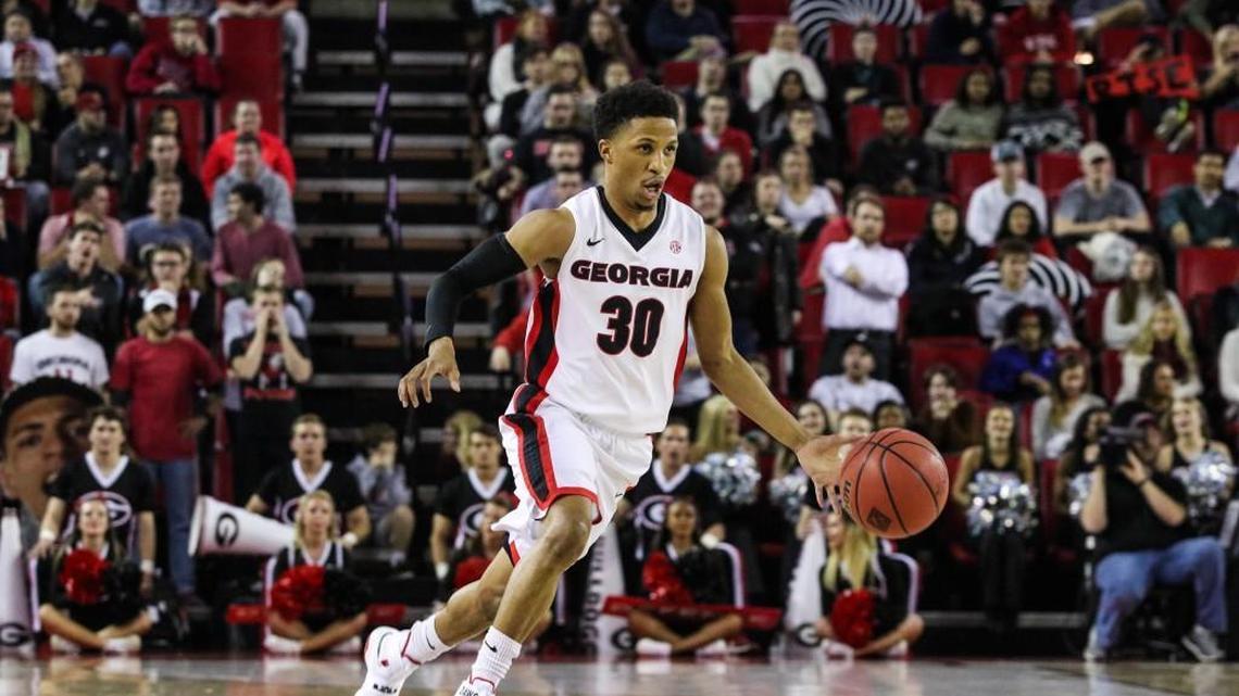 Georgia's J.J. Frazier (30) during the Bulldogs' game against Belmont.
