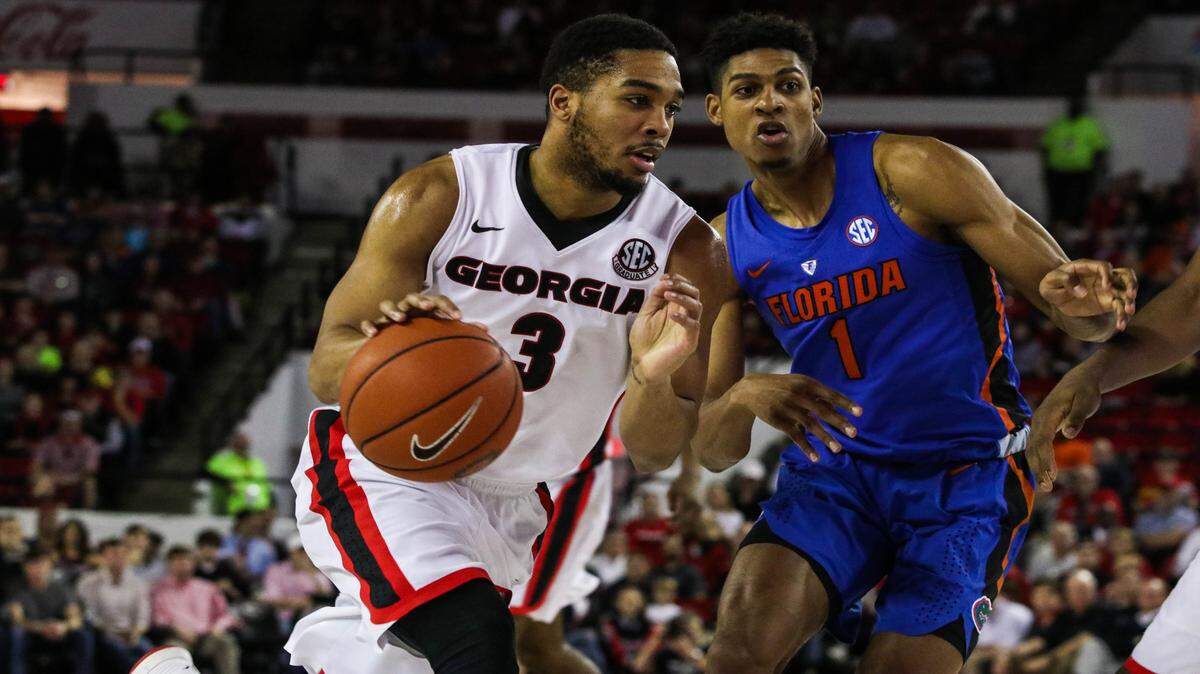 Georgia guard Juwan Parker. 