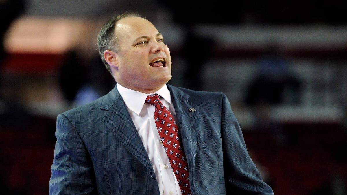 Georgia head coach Mark Fox. 