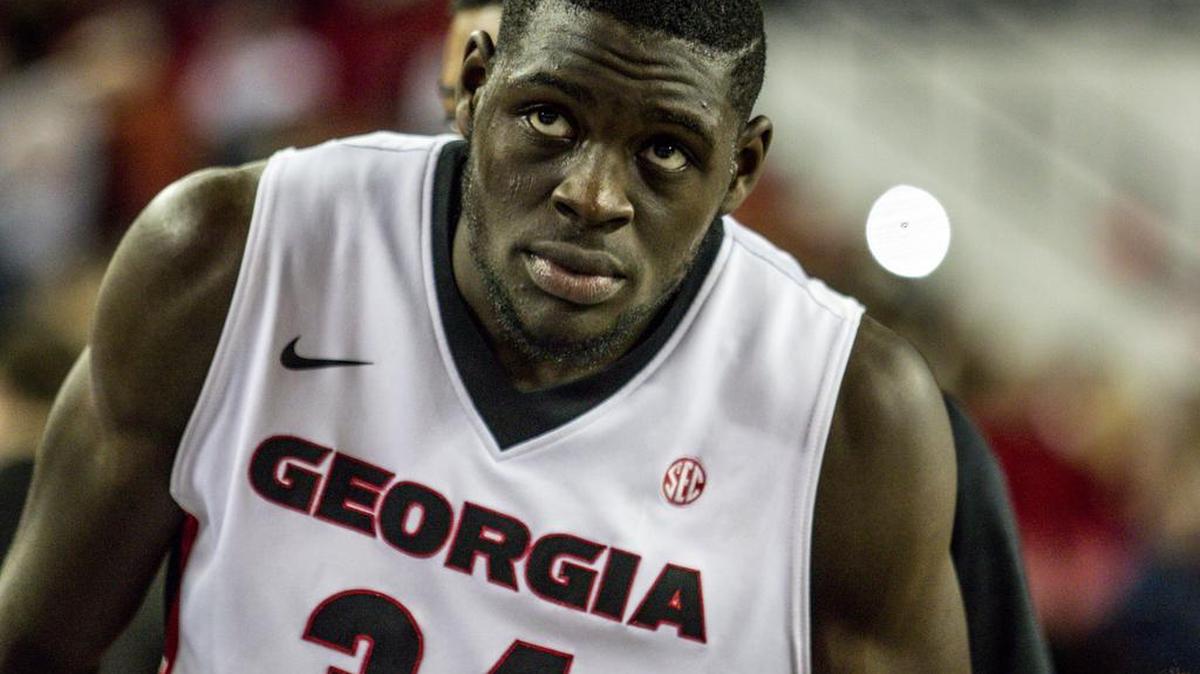 Georgia forward Derek Ogbeide has totaled 12 blocked shots in his past 10 games.