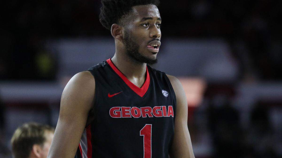 Georgia forward Yante Maten. 