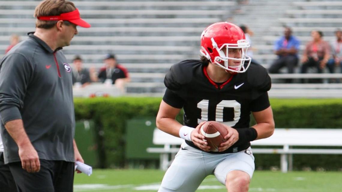 Head coach Kirby Smart would like to bring in a couple of quarterbacks in 2018 to join Jacob Eason.
