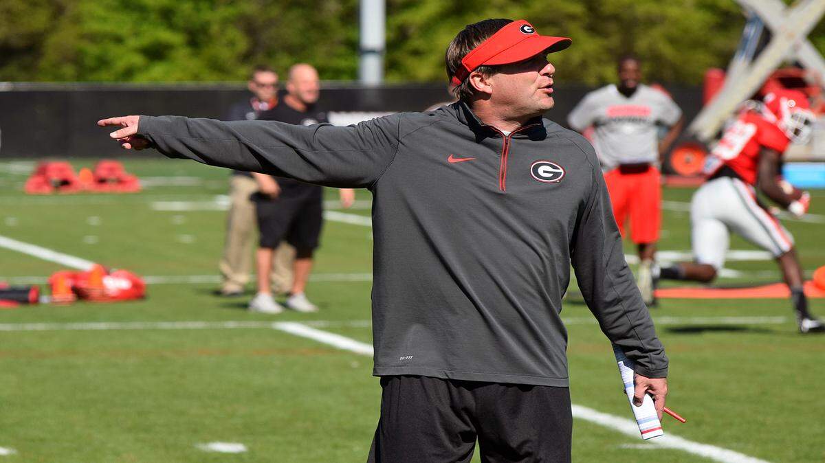 Kirby Smart said he was unhappy with how the defense performed in Saturday's scrimmage. 