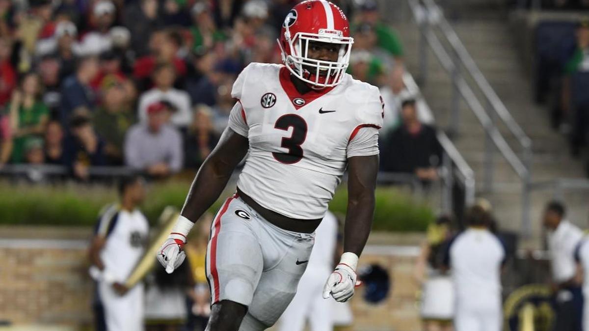 Georgia inside linebacker Roquan Smith.