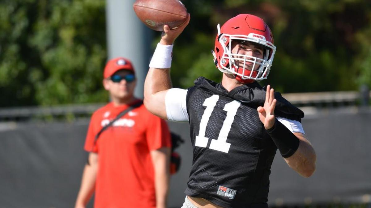 Georgia quarterback Jake Fromm.