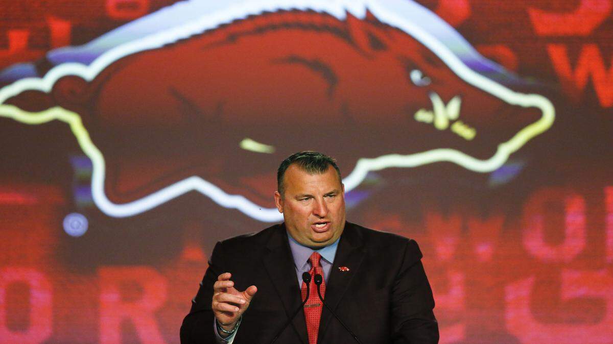 Bret Bielema didn't mince words about former assistant Sam Pittman, now at Georgia. 