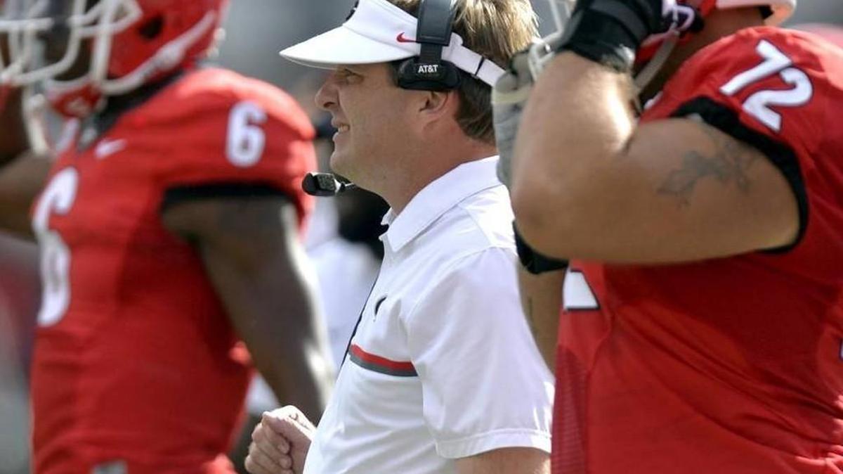 Kirby Smart looks on during Georgia’s loss to Florida.