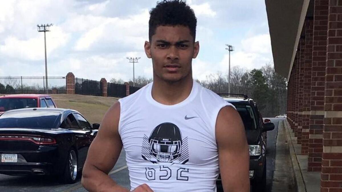 Tommy Tremble took a visit to Georgia last Saturday.
