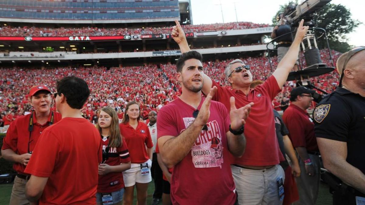Kansas City Chiefs quarterback and former Georgia star Aaron Murray had a lot to like as he watched the Bulldogs tear apart South Carolina last season.