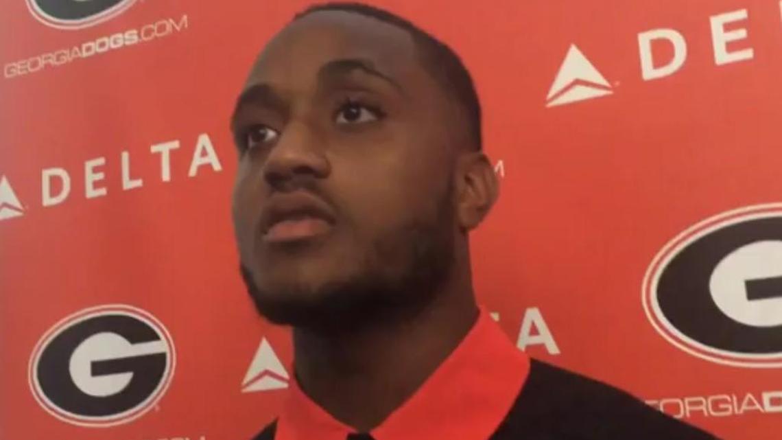 Georgia cornerback Tyrique McGhee.