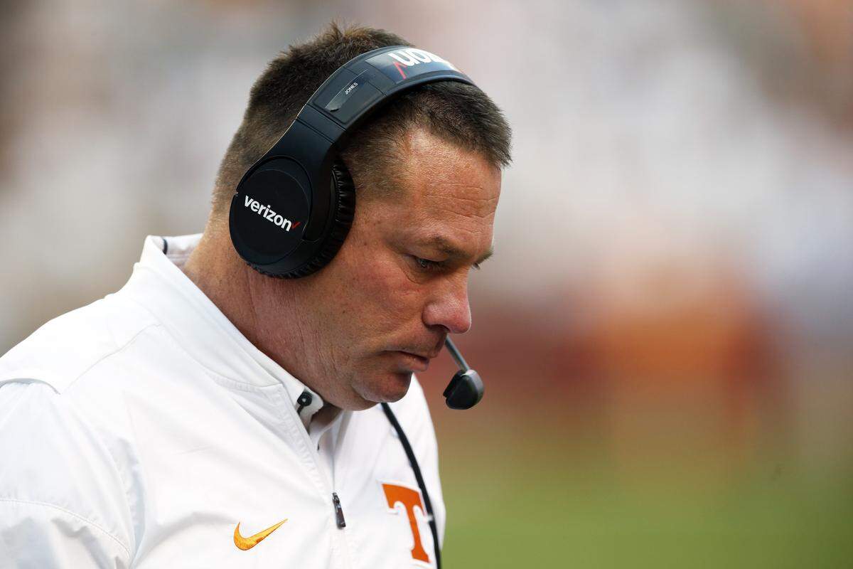 Former Tennessee head coach Butch Jones is now an analyst for the Alabama coaching staff.