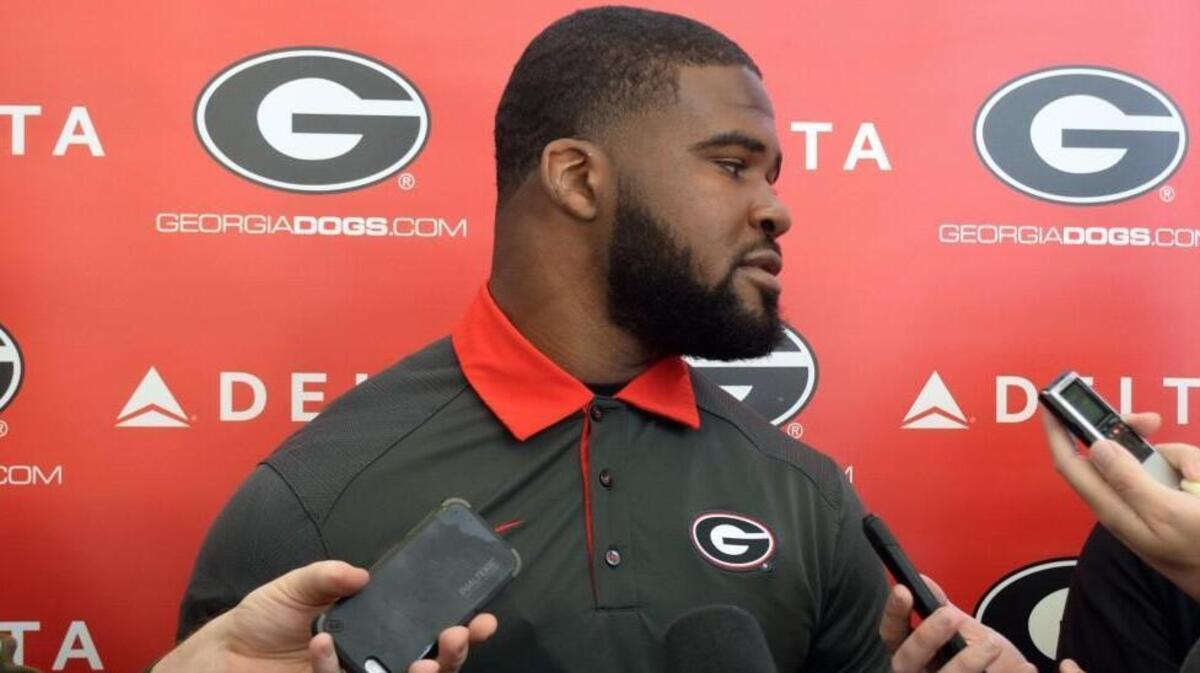 Georgia inside linebacker Reggie Carter returned from a concussion to play against Florida this past Saturday.