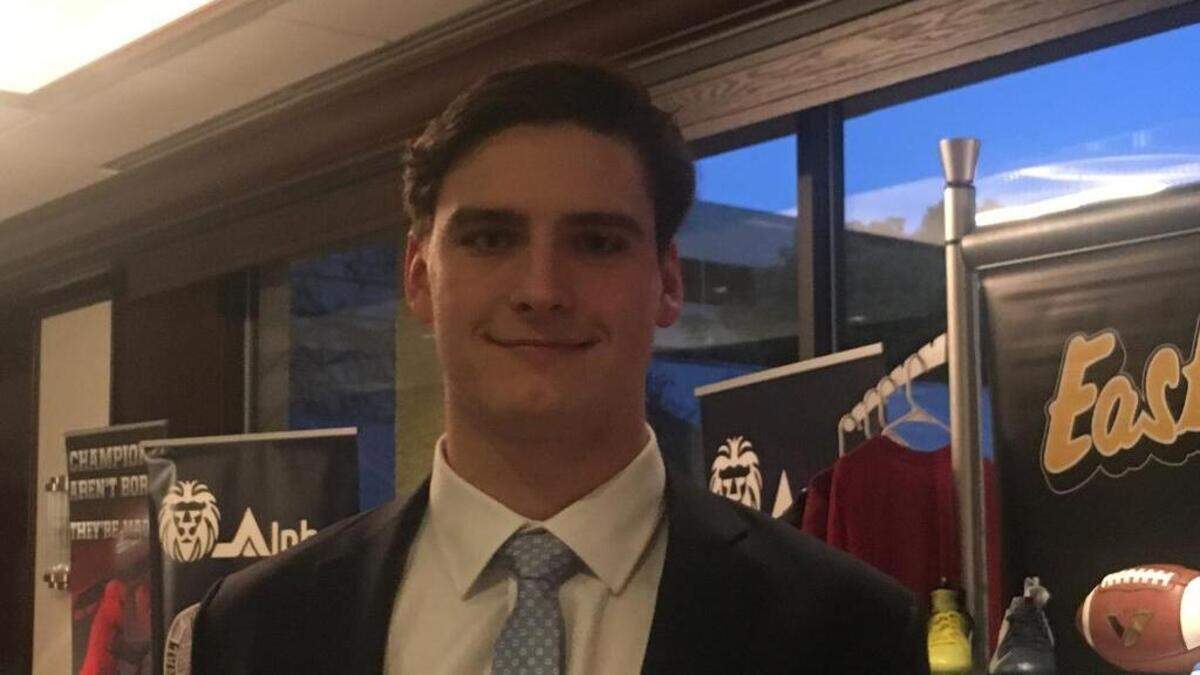 Georgia signee John FitzPatrick attended Thursday's Touchdown Club of Atlanta end-of-season banquet.