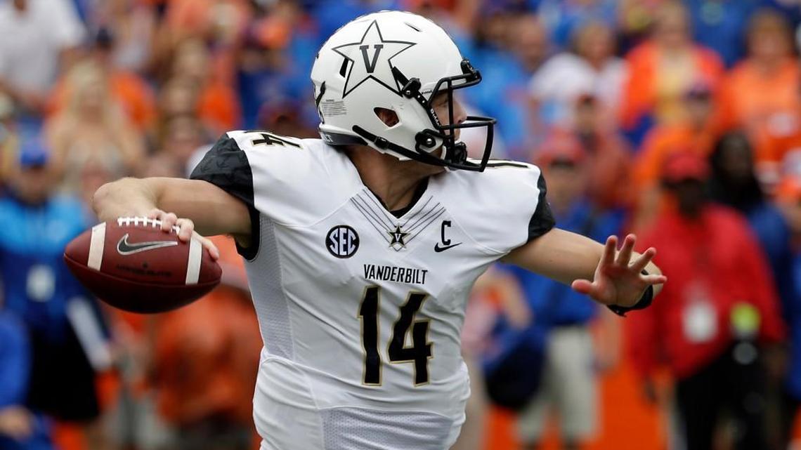 Vanderbilt quarterback Kyle Shurmur.