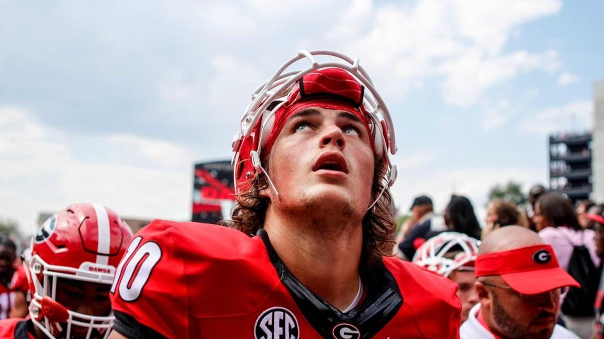 Georgia quarterback Jacob Eason will begin the preseason as Georgia’s starting quarterback.