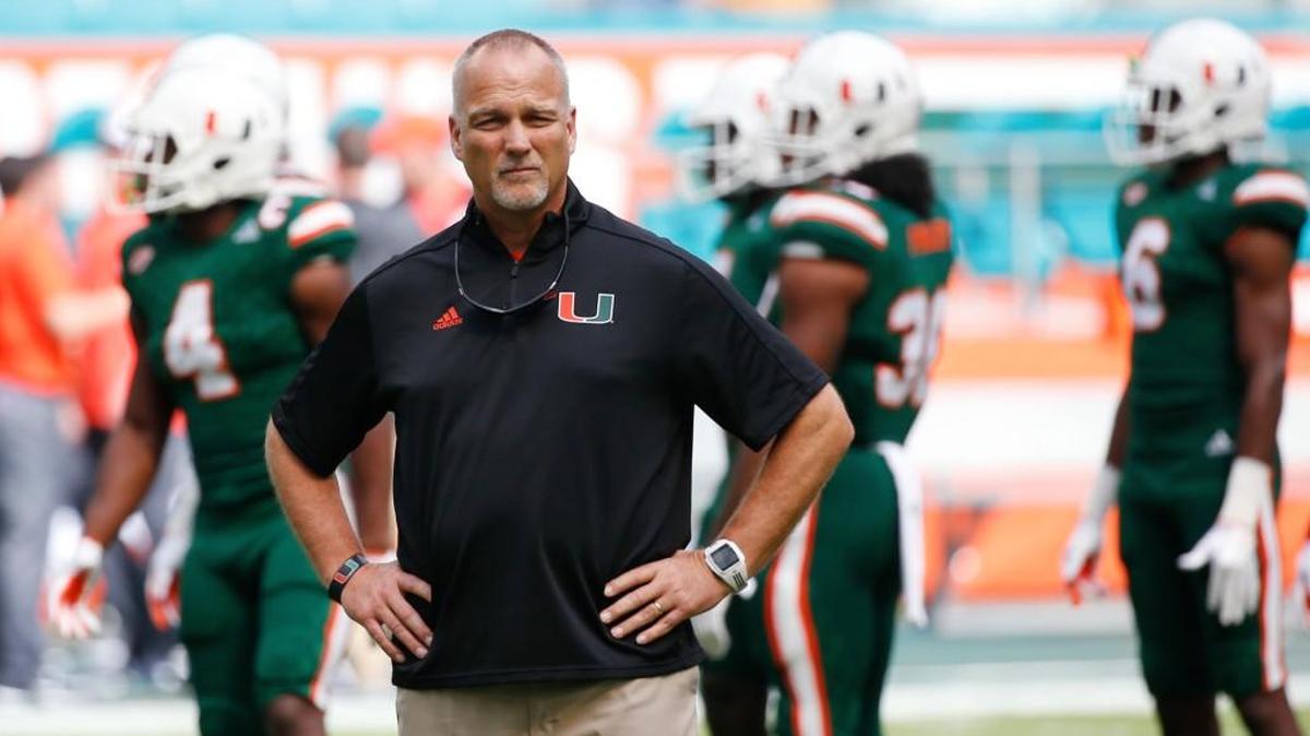 Miami head coach Mark Richt has led his program to a 9-0 start to the season.