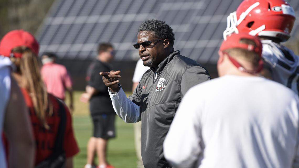 Former Georgia defensive line coach Tracy Rocker. 