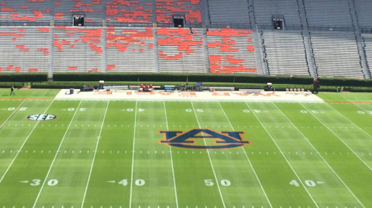 Jordan-Hare Stadium. 