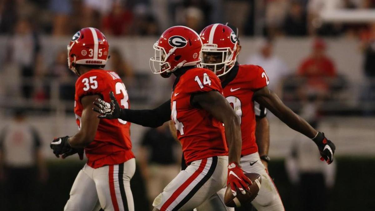 Malkom Parrish, who missed the first three games of the season due to a broken foot, recorded an interception against South Carolina.
