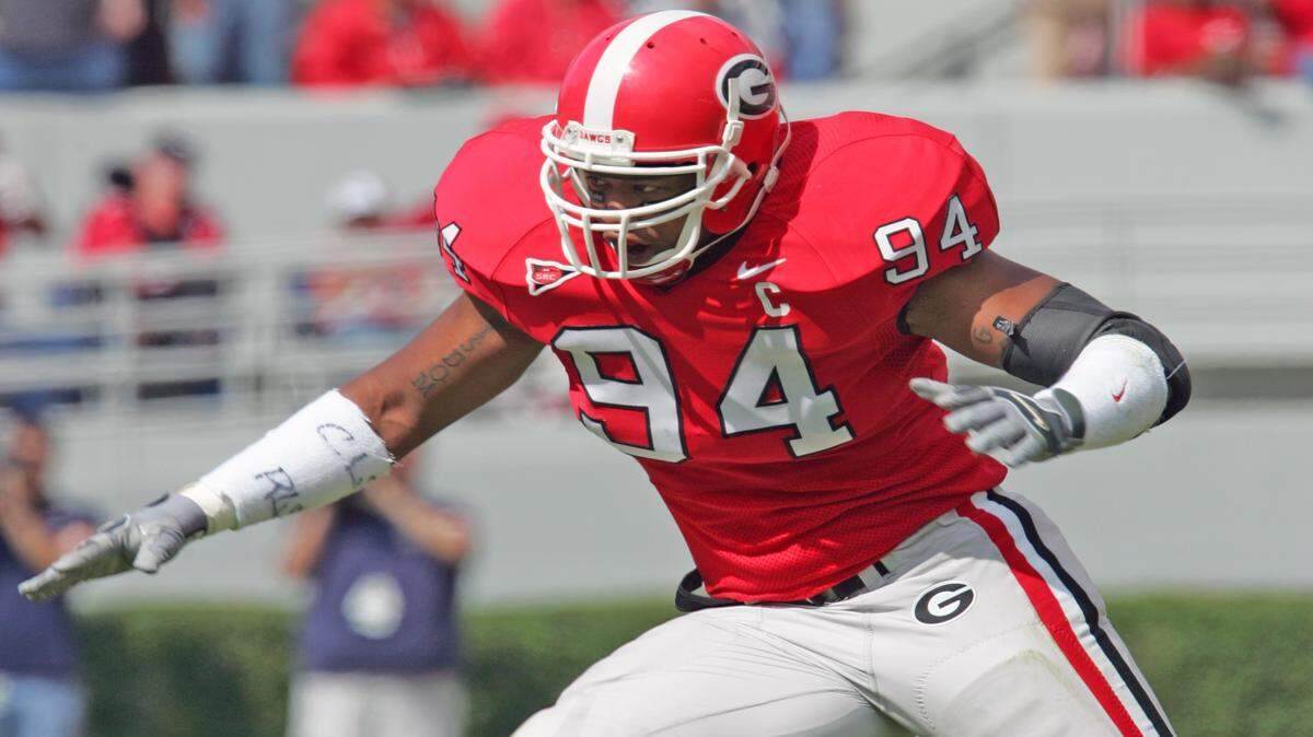 Quentin Moses played at Georgia from 2002-06. 