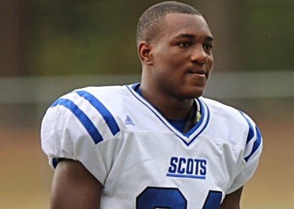 Running back Zamir White in high school.