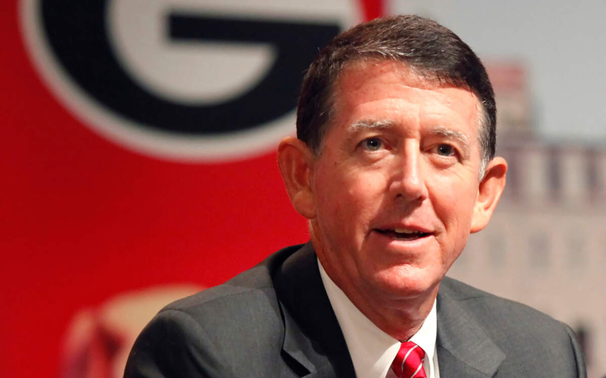 Georgia athletics director Greg McGarity. 