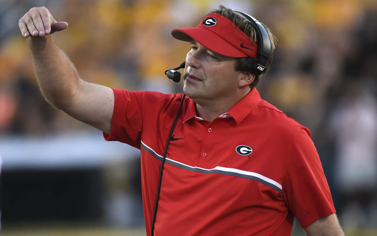 Kirby Smart picked up his third win of the season on Saturday. 