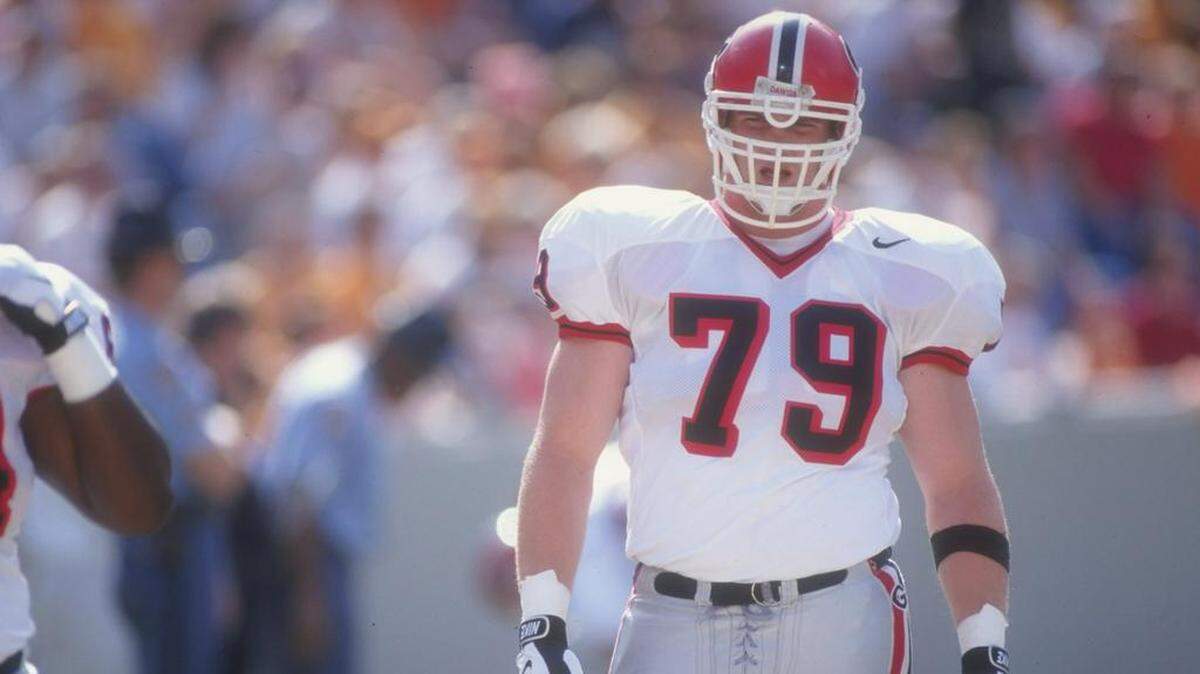 Former Georgia offensive lineman Matt Stinchcomb.