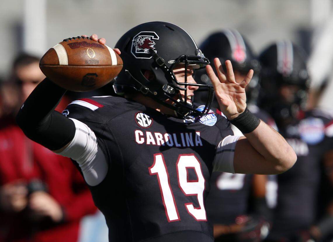 South Carolina quarterback Jake Bentley. 